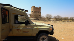 Signalturm aus der Schutztruppenzeit an der C 15 -  GPS: 23°19'31