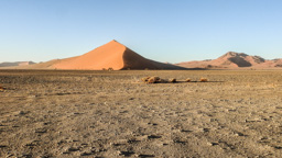 Düne 45 - liegt im Sossusvlei-Gebiet der Namib